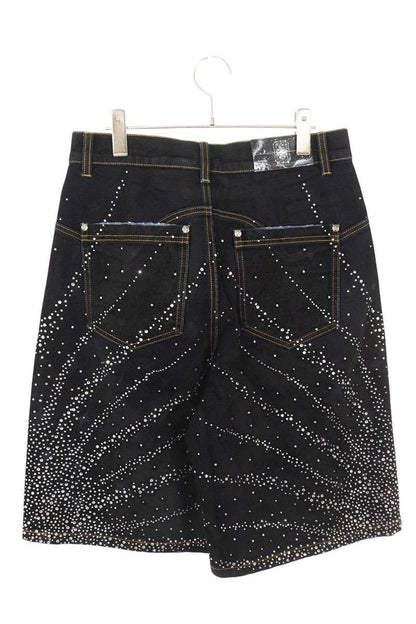 Birth Of Royal Child STARDUST Rhinestone Denim Shorts Size S
