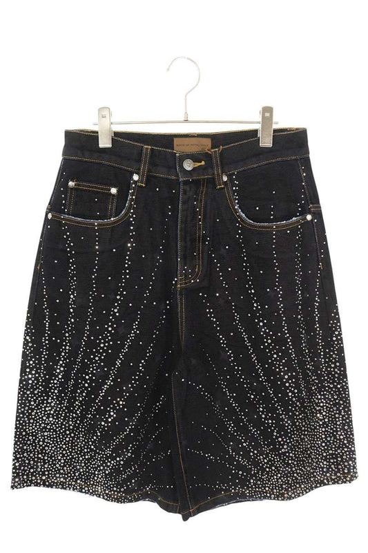 Birth Of Royal Child Stardust Rhinestone Shorts Black Jeans Size S