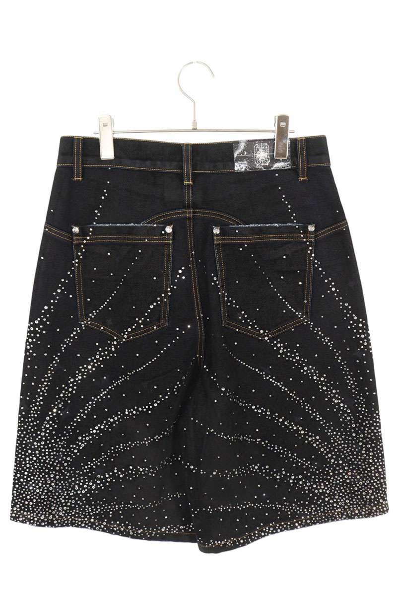 Birth Of Royal Child Stardust Rhinestone Shorts Black Jeans Size S