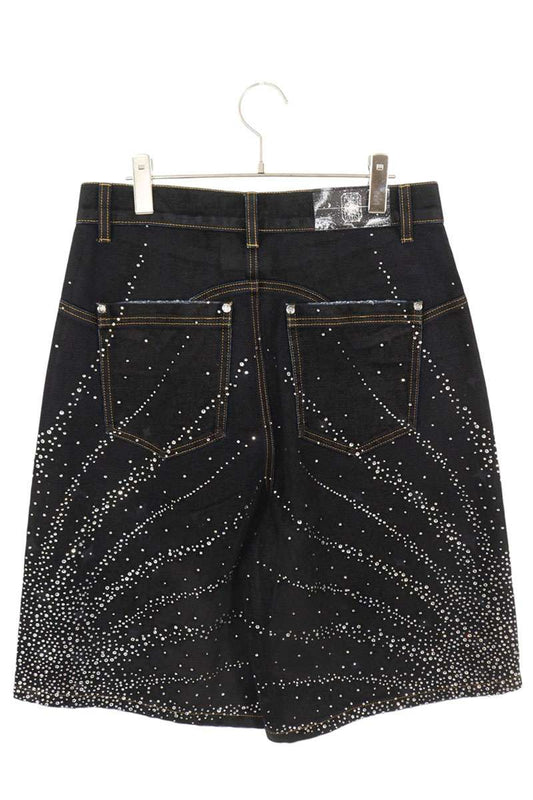 Birth Of Royal Child Stardust Rhinestone Shorts Black Jeans Size S