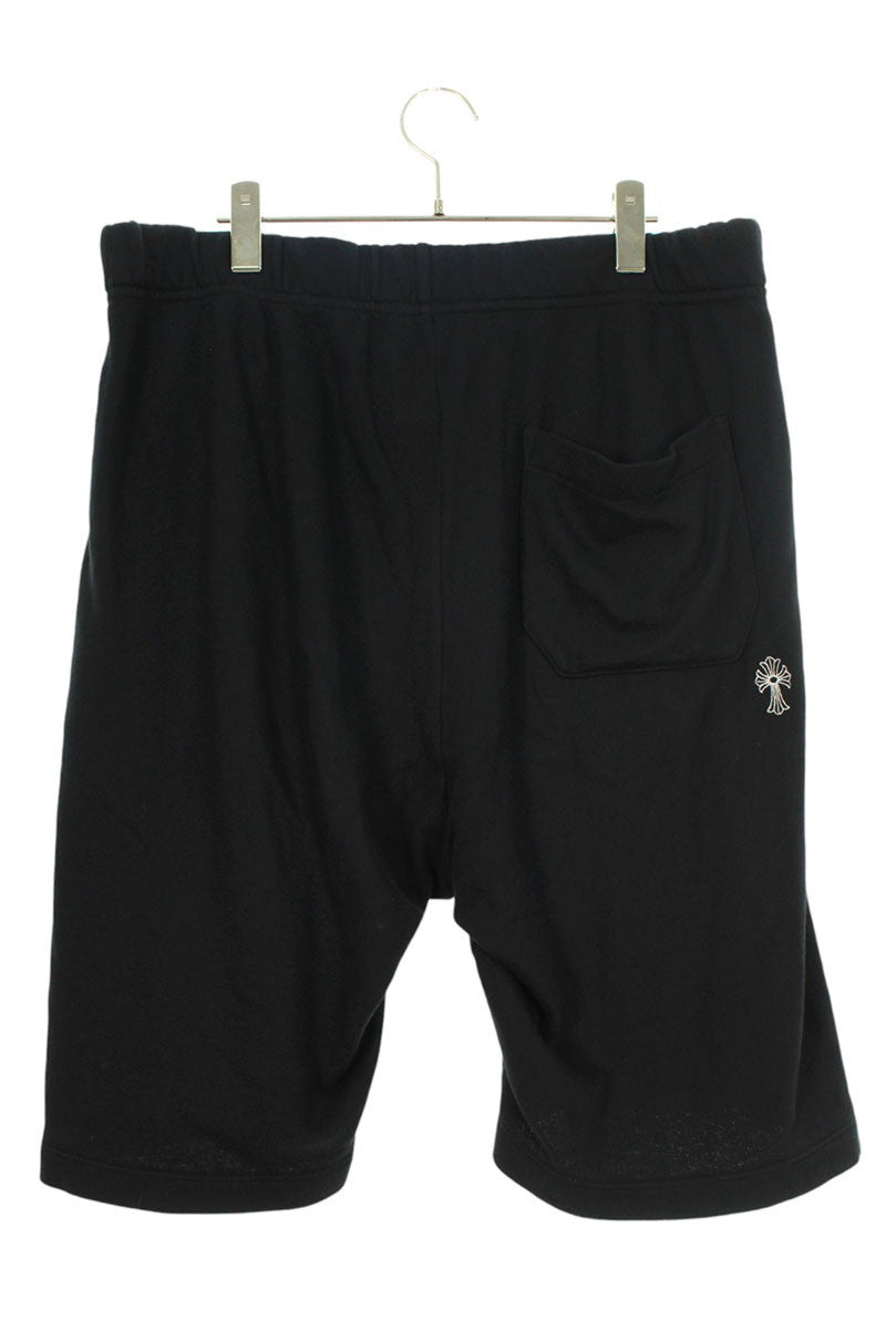Chrome Hearts Y NOT Dagger Logo Sweat Shorts Black Size L