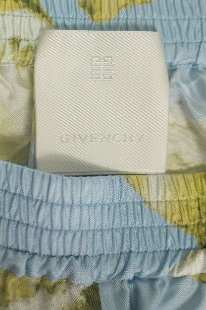 GIVENCHY Lemon Print Silk Shorts Multi Size 36