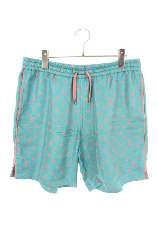 LOUISVUITTON 25AW Multi Monogram Silk Shorts Size 34