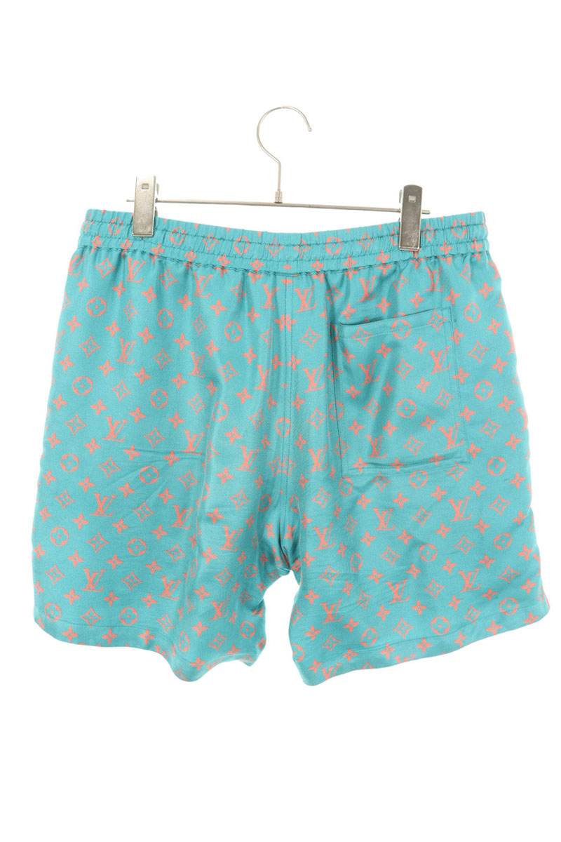 LOUISVUITTON 25AW Multi Monogram Silk Shorts Size 34
