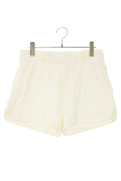 DIOR Oblique Terry Cotton Shorts White Size 28