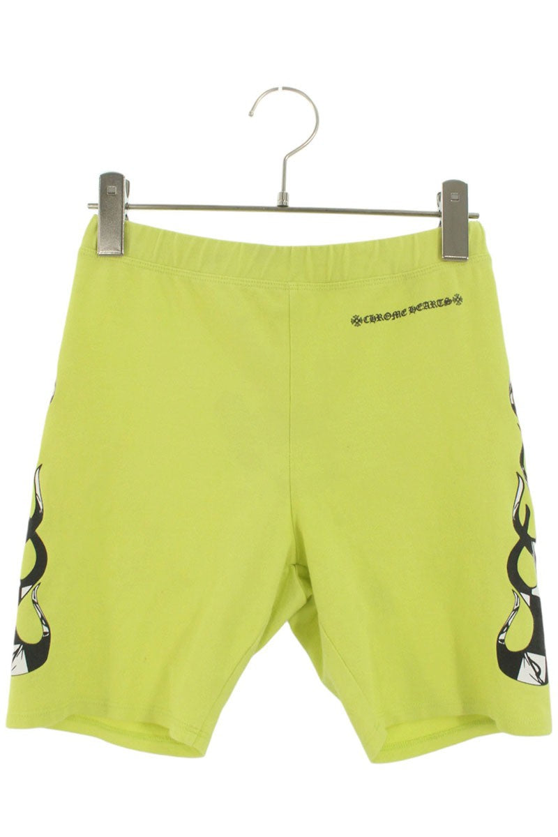 Chrome Hearts MATTY BOY Yellow Biker Shorts Size 32