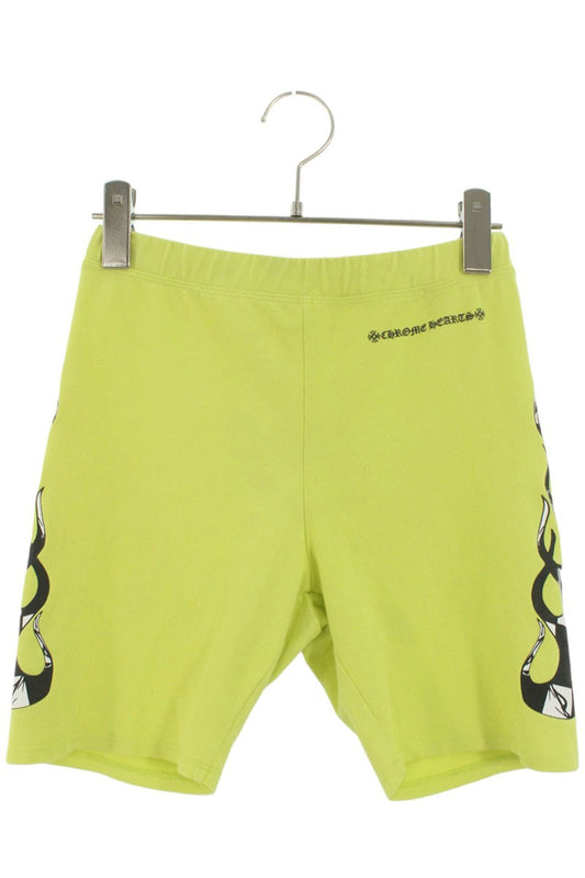 Chrome Hearts MATTY BOY Yellow Biker Shorts Size 32