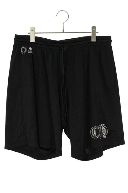 Chrome Hearts MESH VARSITY SHORTS CH Black Nylon Size 36