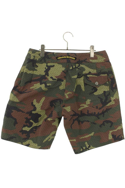 Chrome Hearts SURF BRITCHES Nylon Camo Cross Button Size 34
