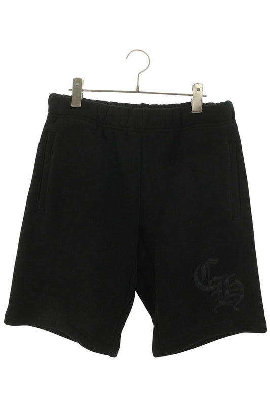 Chrome Hearts SHORTS CH Embroidered Logo Sweat Black Size M