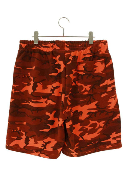 SUPREME 25SS Camo Small Box Sweatshort Orange Size M