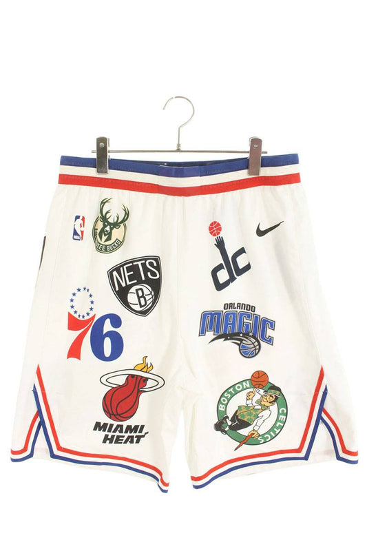 SUPREME 18SS NBA Teams Authentic Short White Size 38