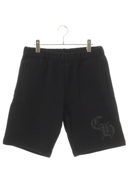 Chrome Hearts SHORTS CH Embroidered Logo Black Size 32