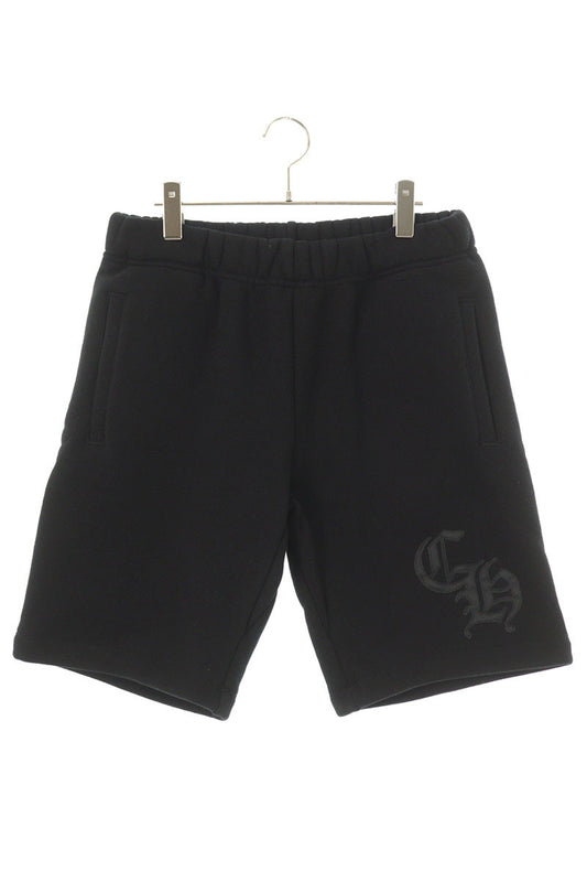 Chrome Hearts SHORTS CH Embroidered Logo Black Size 32