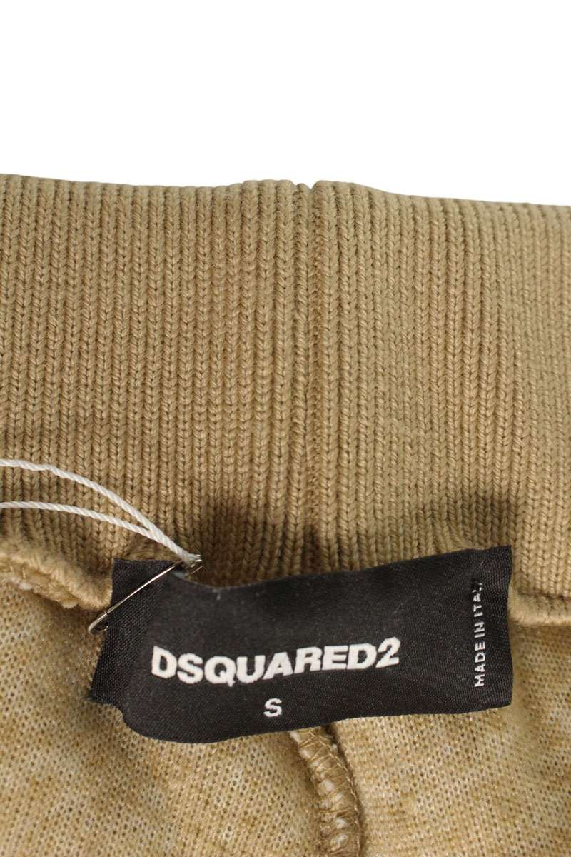 DSQUARED 24AW Fleece Shorts Brown Size 30