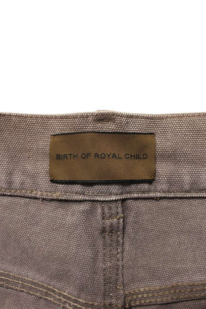 Birth Of Royal Child 24SS Embellished Cotton Shorts Size 32