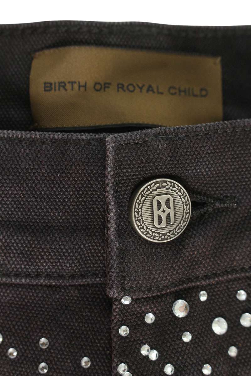 Birth Of Royal Child 24SS Embellished Cotton Shorts Size 34