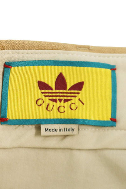 GUCCI GG Logo Pattern Polyester Slacks Shorts Size 32