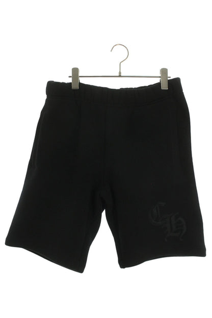 Chrome Hearts SHORTS CH Embroidered Sweat Black Size M