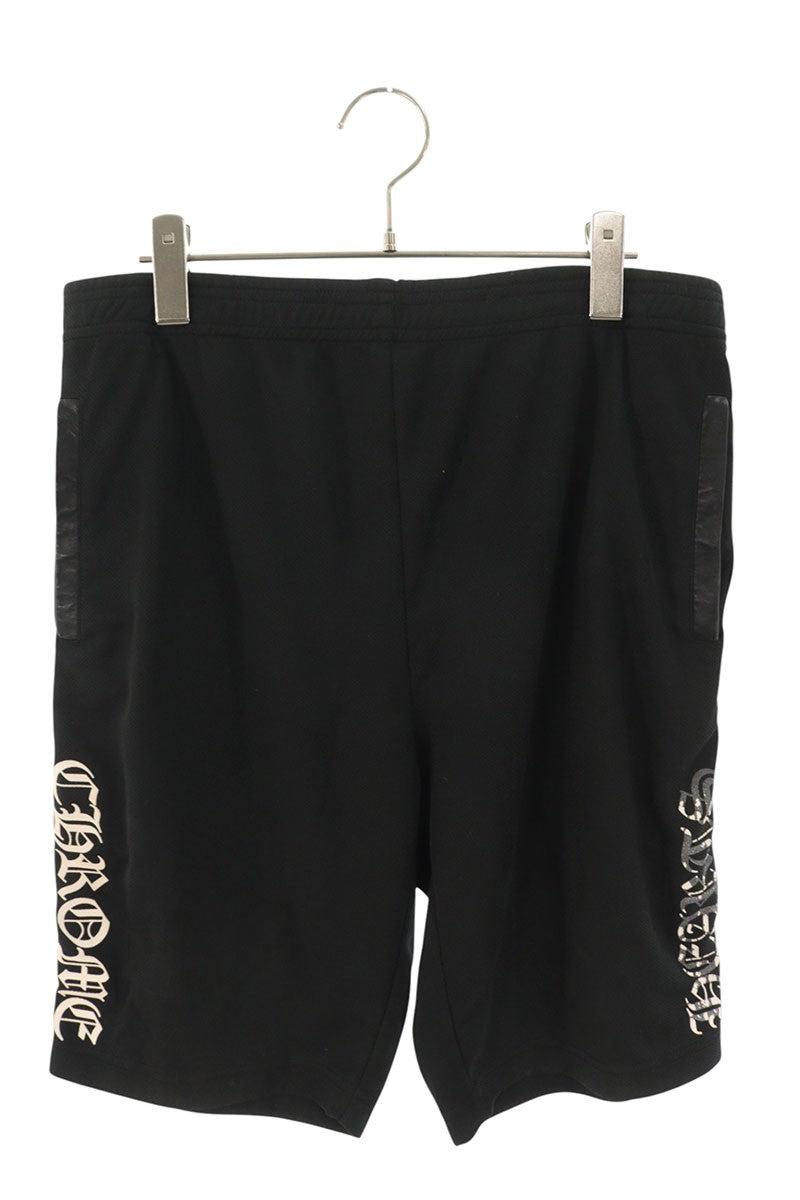 Chrome Hearts Side Cross Ball Track Shorts Black Size 30