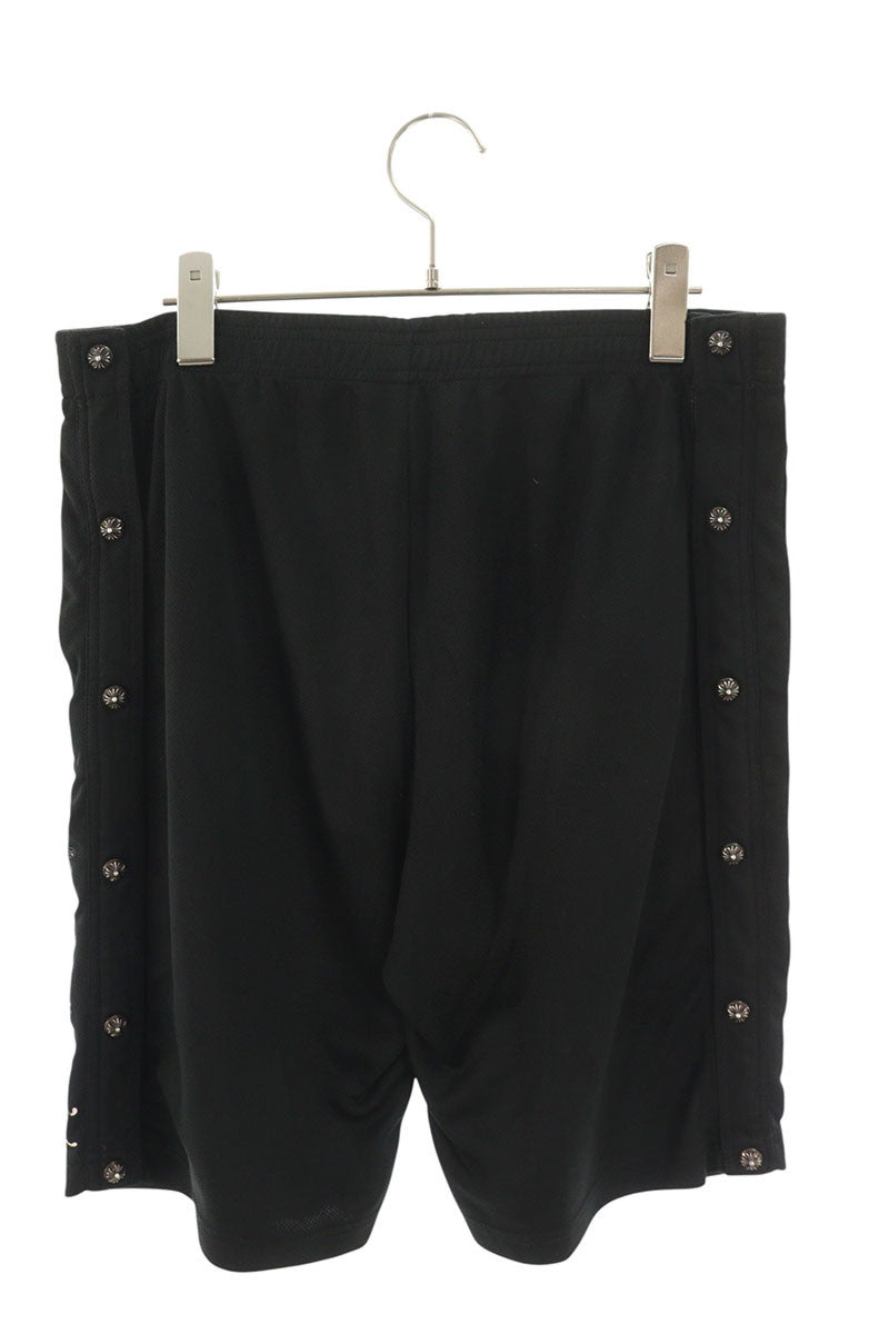 Chrome Hearts Side Cross Ball Track Shorts Black Size 30