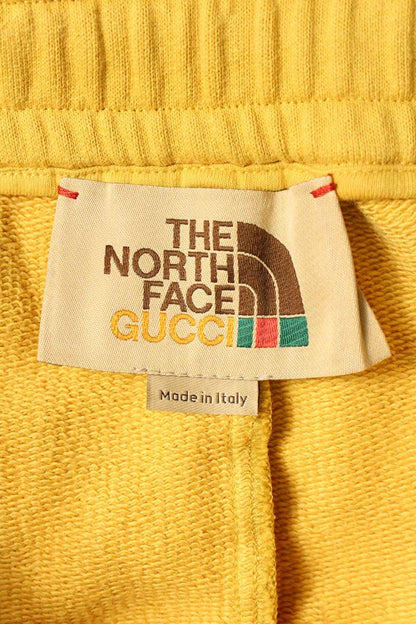 GUCCI x TNF Logo Back Print Sweat Shorts Size XS