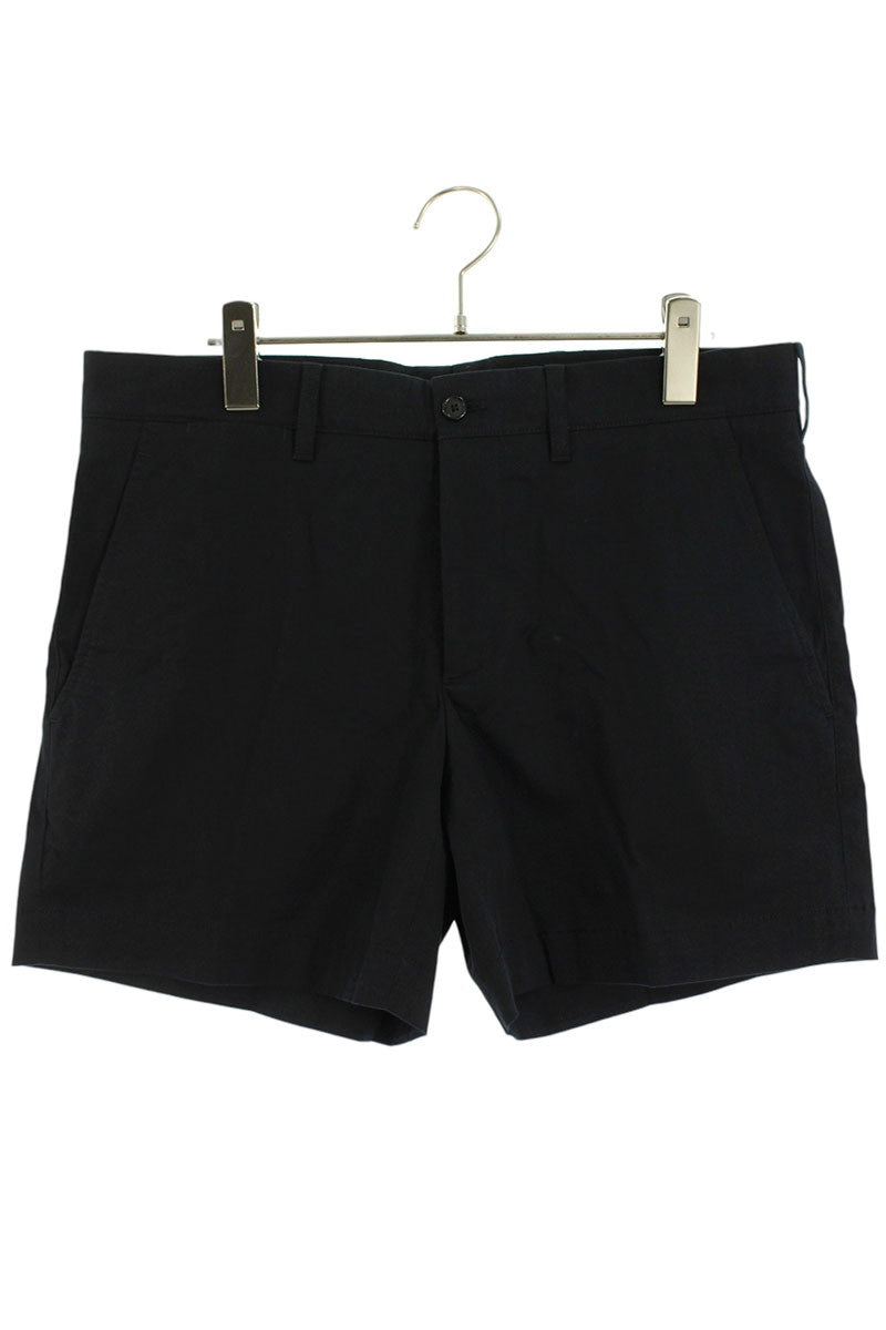 Prada Black Cotton Stretch Shorts Size 33