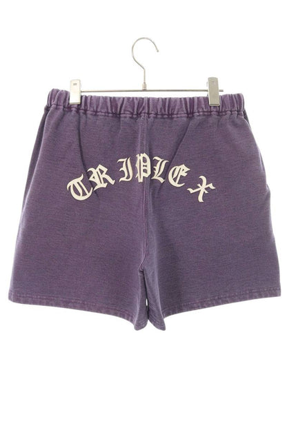 GOD SELECTION XXX Patchwork Sweatshirt Purple Size M