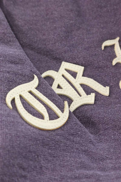 GOD SELECTION XXX Patchwork Sweatshirt Purple Size M