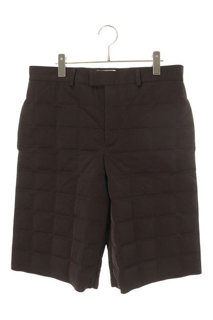 Bottega Veneta Quilted Puffer Shorts Brown Size 32