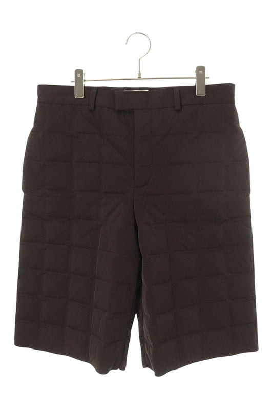 Bottega Veneta Quilted Puffer Shorts Brown Size 32