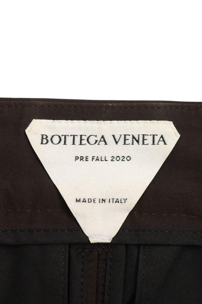 Bottega Veneta Quilted Puffer Shorts Brown Size 32