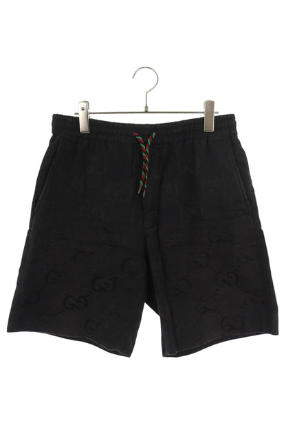GUCCI GG Monogram Maxi Shorts Black Size 33