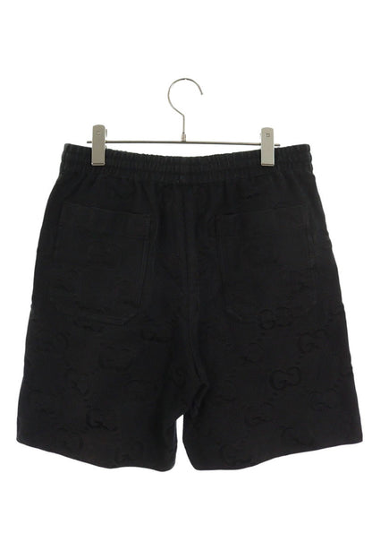 GUCCI GG Monogram Maxi Shorts Black Size 33