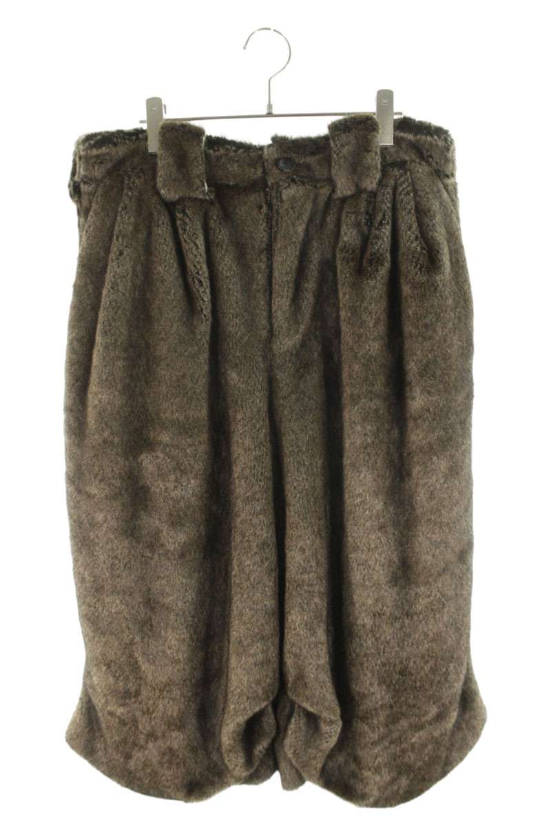LES SIX Brown Faux Fur Shorts Size 34