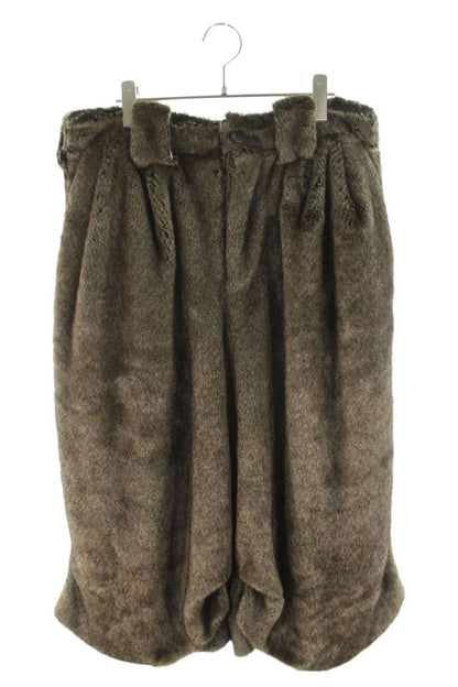 LES SIX Brown Faux Fur Shorts Size 34