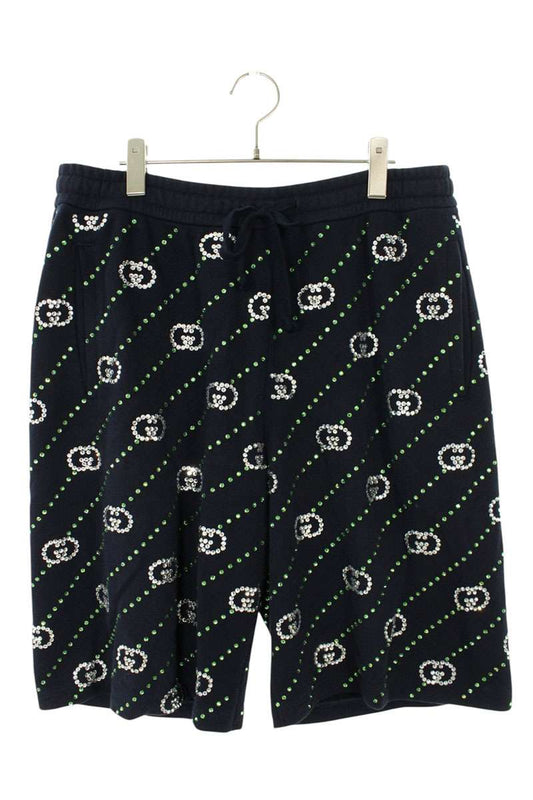 GUCCI GG Stone Embellished Shorts Multi Size 34