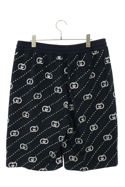 GUCCI GG Stone Embellished Shorts Multi Size 34