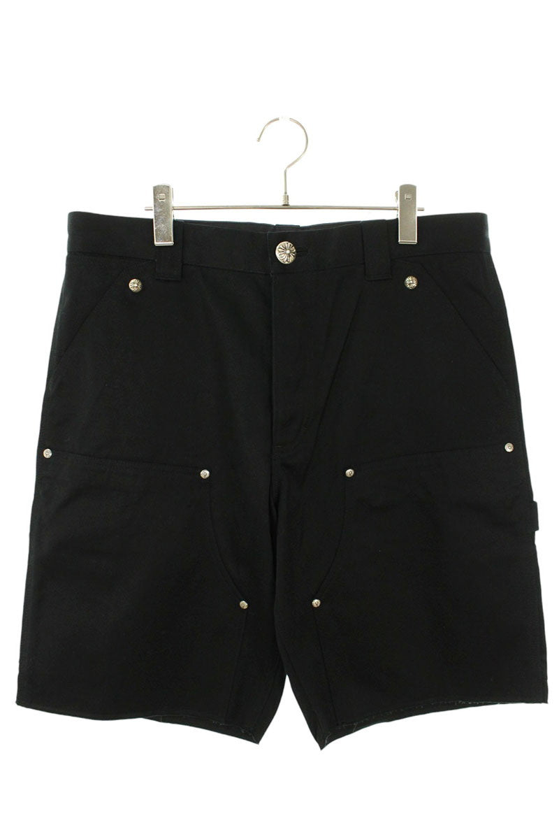 Chrome Hearts Carpenter Shorts Black/Silver Size 34