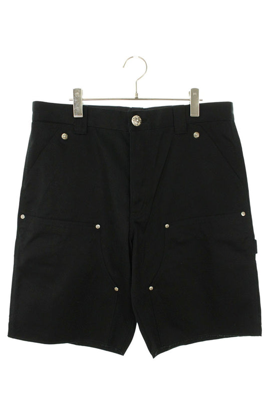 Chrome Hearts Carpenter Shorts Black/Silver Size 34