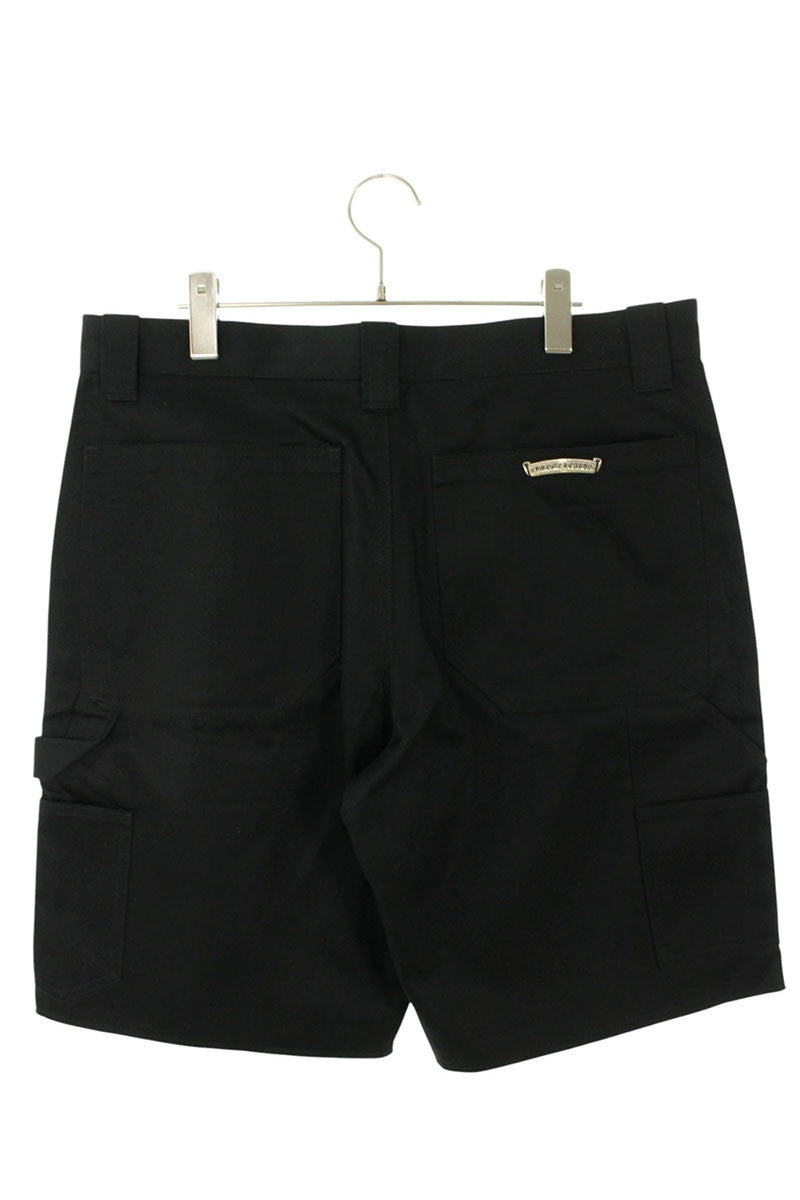 Chrome Hearts Carpenter Shorts Black/Silver Size 34