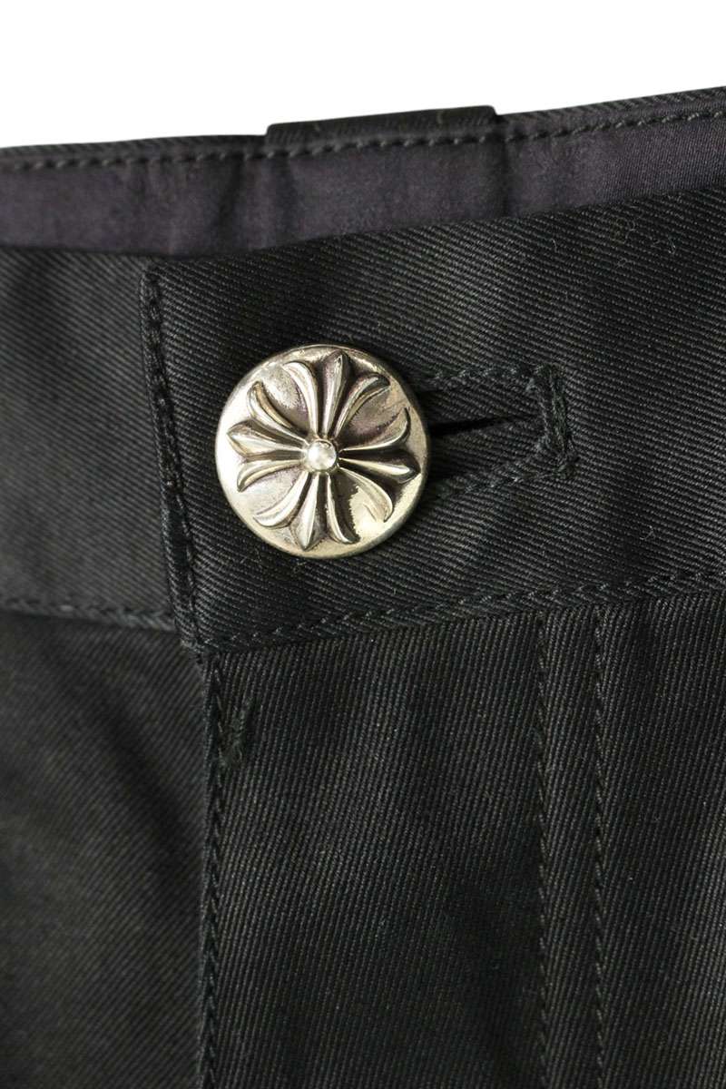 Chrome Hearts Carpenter Shorts Black/Silver Size 34
