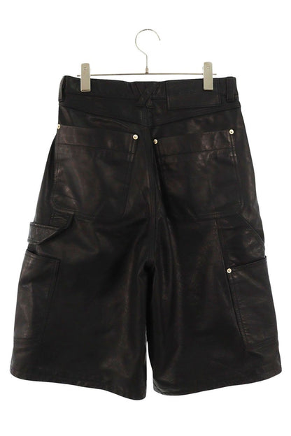 WALES BONNER 25SS IVY SHORTS Leather Double Knee Size 28