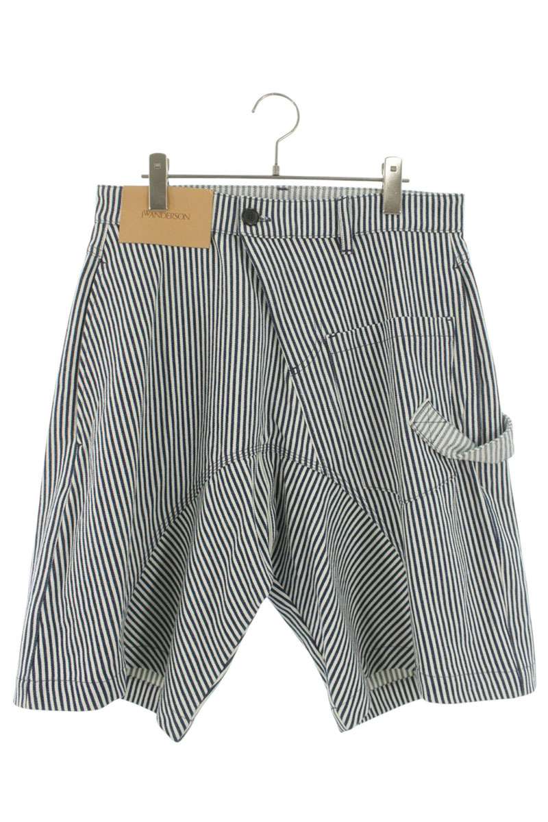 J.W.Anderson Twisted Worker Stripe Shorts Multi Size UK36