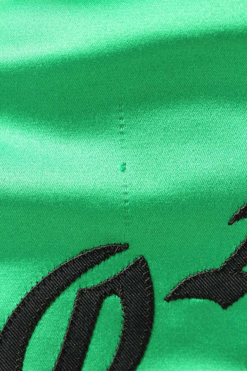 Saint Michael Logo Patchwork Pants Green Size US 30