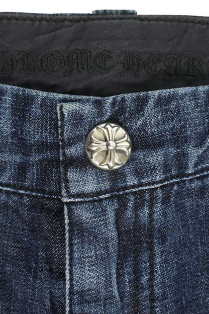 Chrome Hearts DENIM CARPENTER SHORTS Kids Denim Size 8Y