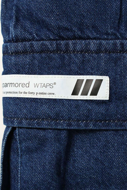 Wtaps 25SS Denim Cargo Pants Blue Size 3
