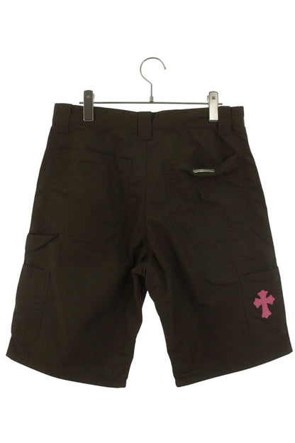 Chrome Hearts CARPENTER SHORTS Leather Trim Nylon Size 30