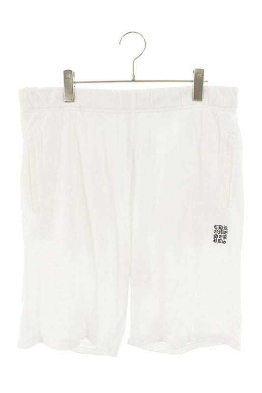 Chrome Hearts GRP Y NOT Logo Embroidered Shorts White Size M