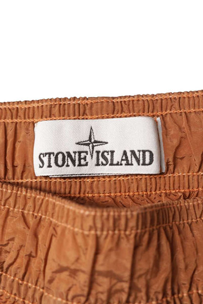 STONEISLAND Nylon Metal Shorts Brown Size 34